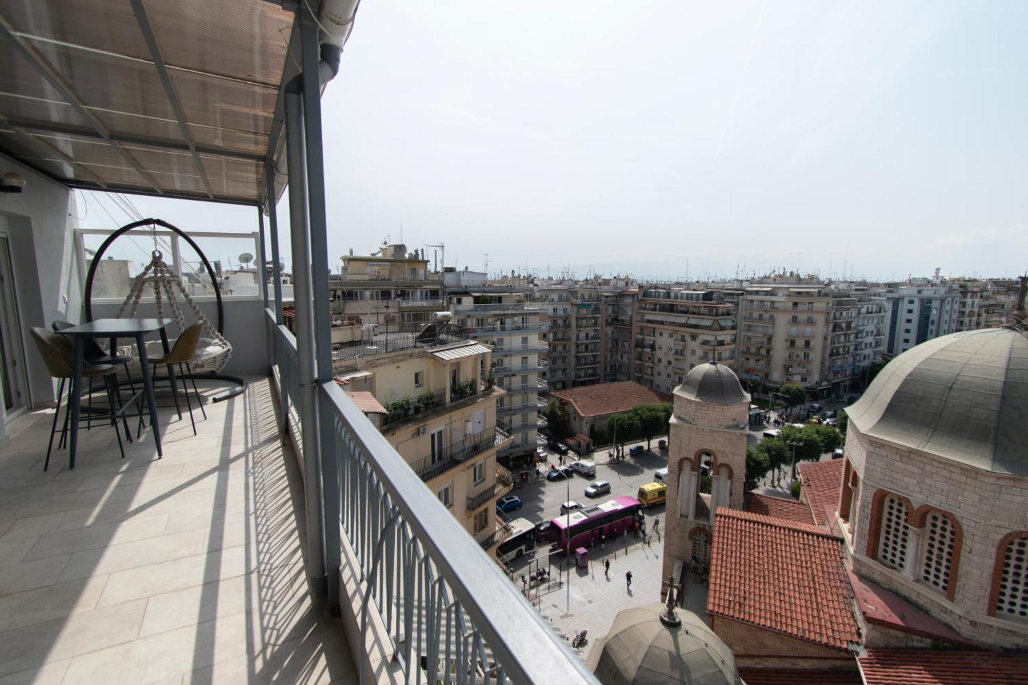 Arch View Apartment Салоники Экстерьер фото